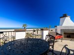 El Dorado Ranch San Felipe Rental Condo 76-3 by MySanFelipeVacation - upstairs patio from kitchen